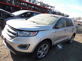 2018 Ford Edge Titanium Silver 3.5L AT 4WD #F22073
